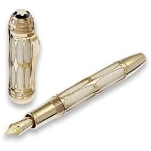 51 - A MONTBLANC LIMITED EDITION 'POPE JULIUS II' FOUNTAIN PEN