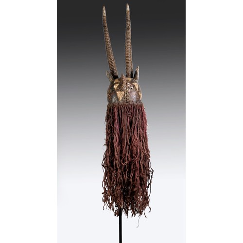 104 - AN ANTELOPE MASK, BOBO PEOPLE, BURKINA FASO