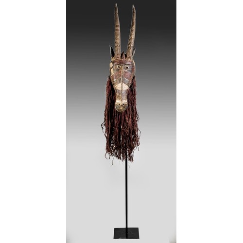 104 - AN ANTELOPE MASK, BOBO PEOPLE, BURKINA FASO