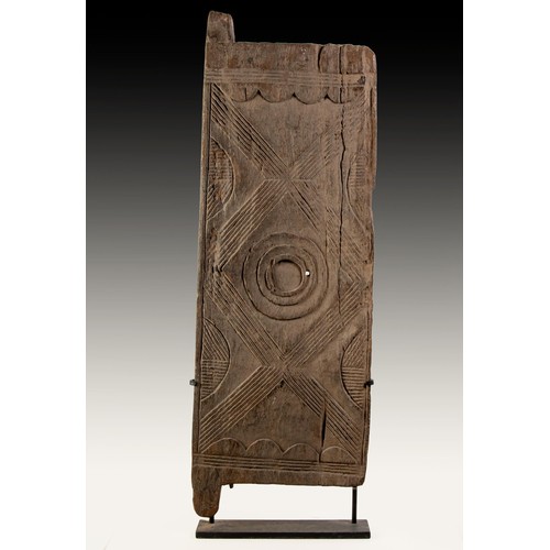 139 - AN IGBO PRESTIGE CARVED DOOR, NIGERIA, 1960s