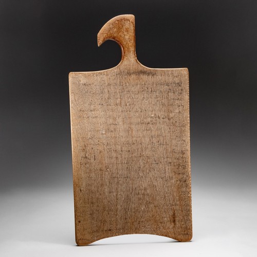 155 - AN OLD WRITING BOARD COVERED WITH ARAB CALLIGRAPHY, ARAB AFRICA