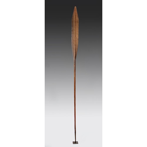 173 - A WOOD PADDLE/OAR, DRC