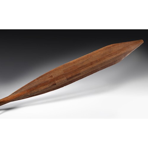 173 - A WOOD PADDLE/OAR, DRC