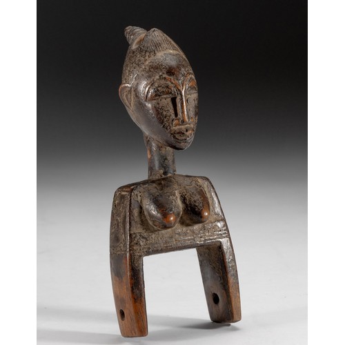 261 - SENUFO HEDDLE PULLEY, IVORY COST/MALI