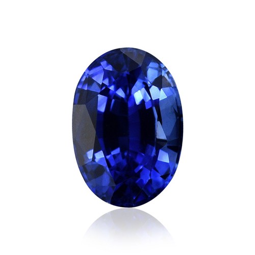 283 - AN UNSET SAPPHIRE, 0,60 CARATS