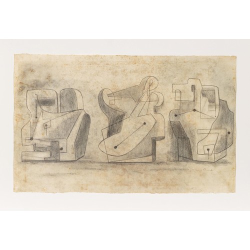 1311 - Henry Moore (British 1898 - 1986) SCULPTURAL STUDY