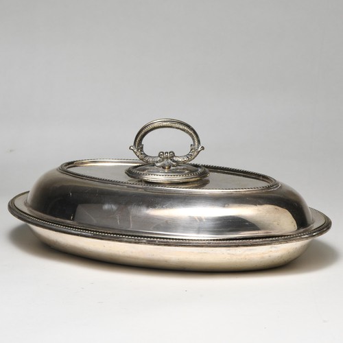 852 - AN ELECTROPLATE ENTREE DISH