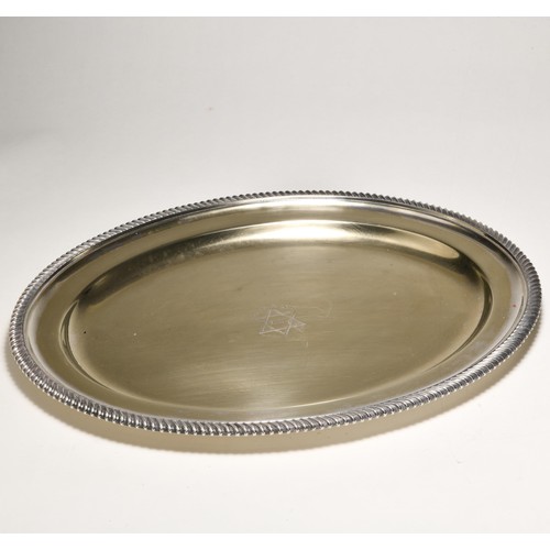 885 - AN ELECTROPLATE TRAY