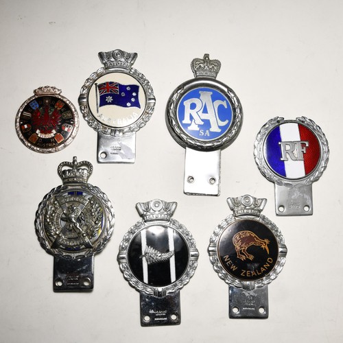 47 - A MISCELLANEOUS COLLECTION OF CAR BADGES, 20TH CENTURY