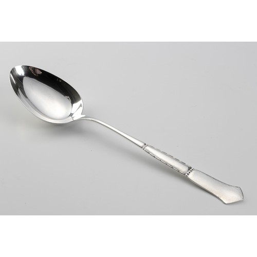 901 - A DANISH ELECTROPLATE BASTING SPOON