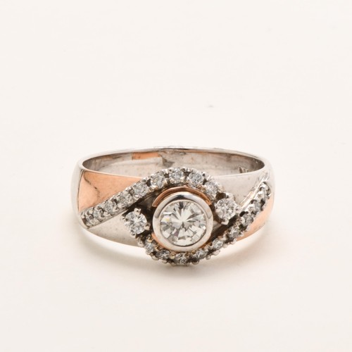 1412 - A DIAMOND DRESS RING