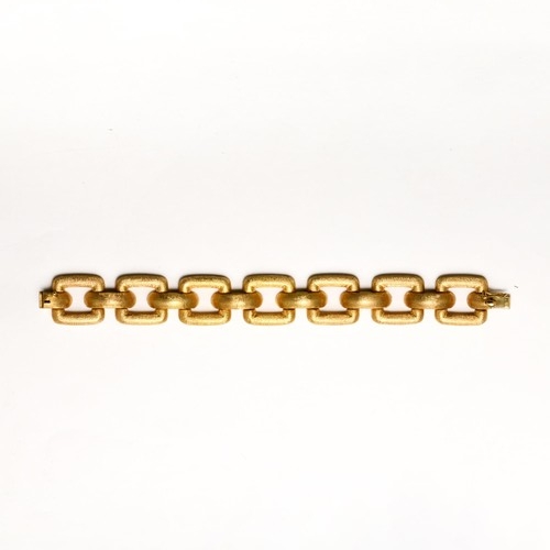 1385 - A DESIGNER GOLD BRACELET, ROME, 1960S