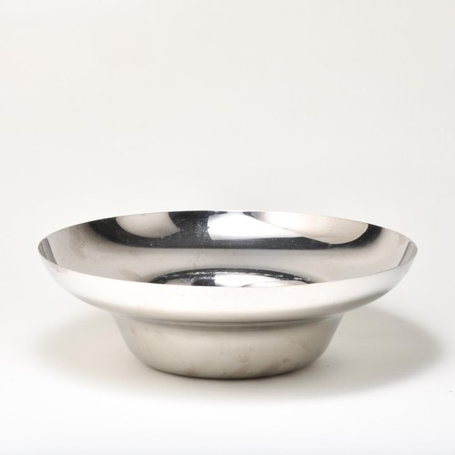 895 - A STAINLESS-STEEL BOWL, GEORG JENSEN, DENMARK, MODERN