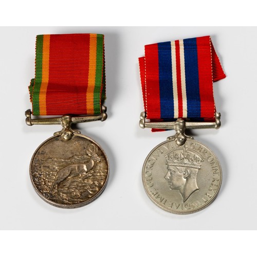 54 - TWO WORLD WAR TWO MEDALS