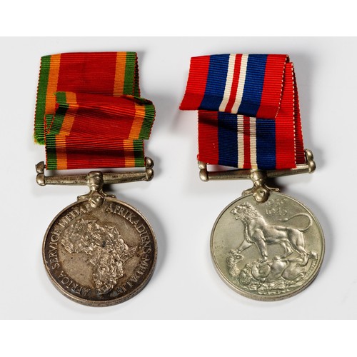 54 - TWO WORLD WAR TWO MEDALS