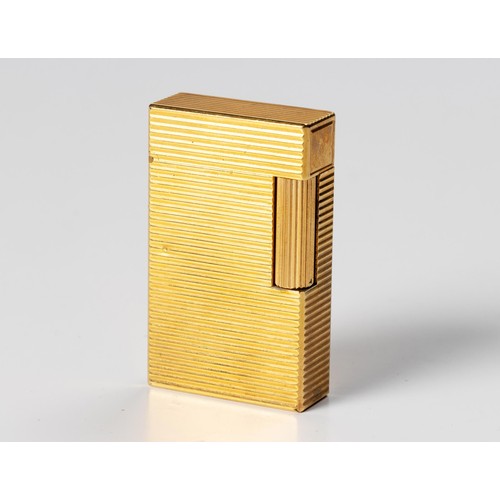 474 - A GOLD PLATED DUPONT LIGNE 1 LIGHTER, FRANCE