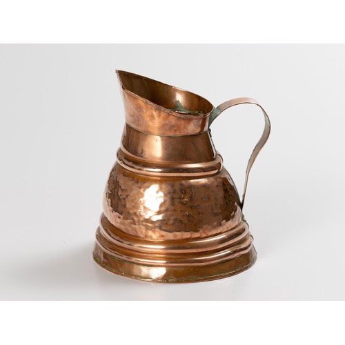 486 - A COPPER JUG