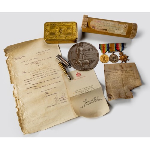 59 - A COLLECTION OF WORLD WAR ONE ITEMS, PRIVATE JOSEPH PRENTICE, 10TH INFANTRY