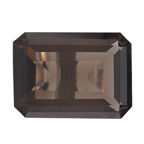 418 - AN UNMOUNTED SMOKY QUARTZ, 17.66 CARATS