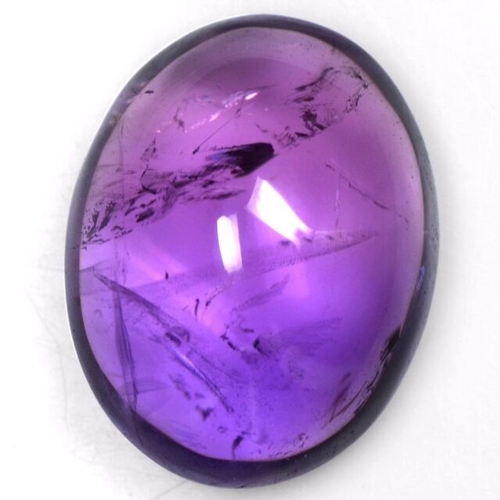 416 - AN UNMOUNTED AMETHYST, 13.60 CARATS