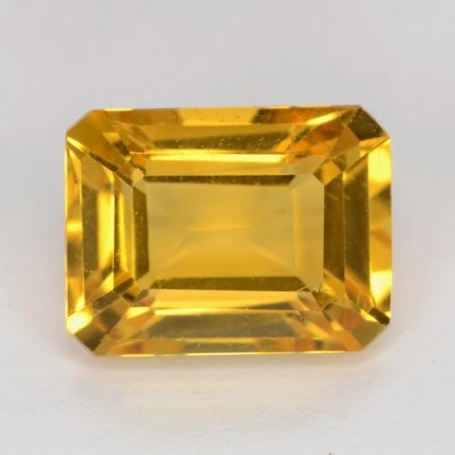 417 - AN UNMOUNTED CITRINE, 14.82 CARATS