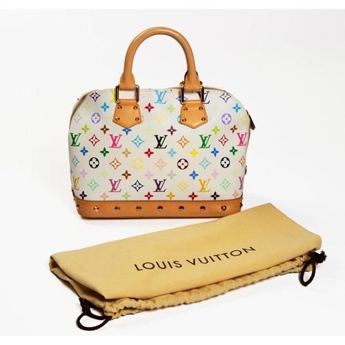 Sold at Auction: Louis Vuitton, Louis Vuitton Multicolor Alma Handbag