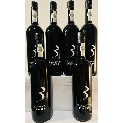 77 - Brampton Port Style Wine NV x 6 bottles 750ml