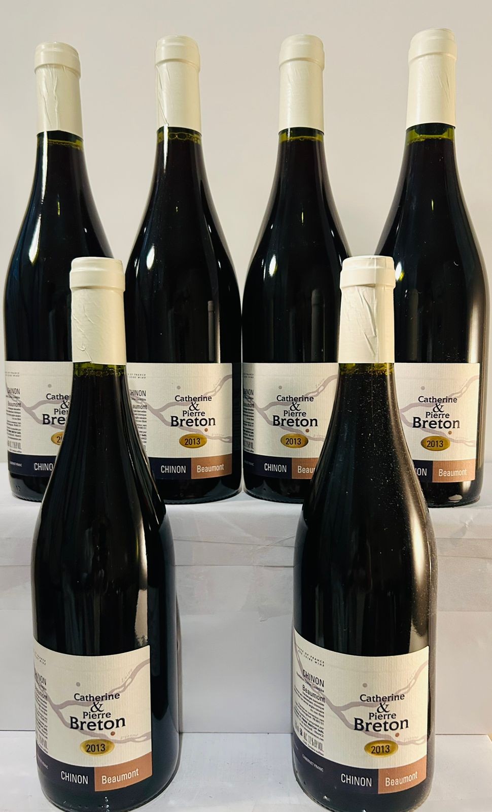 2013 Catherine Pierre Breton Chinon Beaumont x 6 bottles 750ml