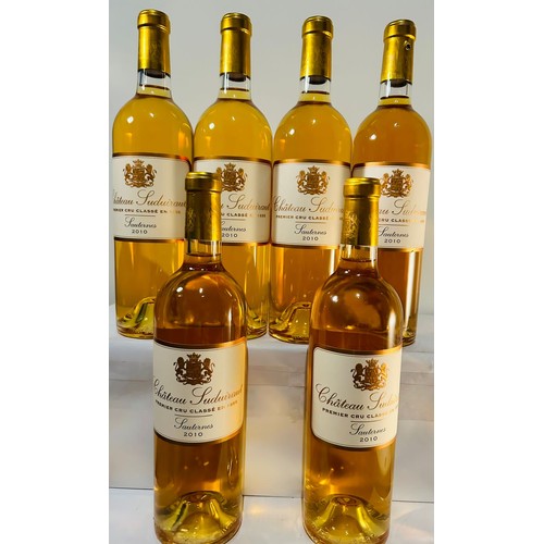 84 - 2010 Chateau Suduiraut Sauternes x 6 bottles 750ml