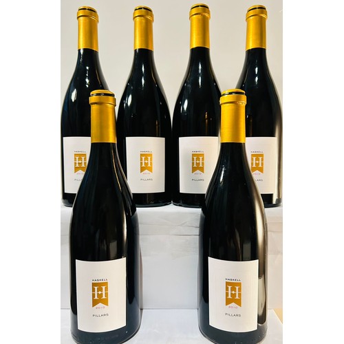 100 - 2010 Haskell Pillars Syrah x 6 bottles 750ml