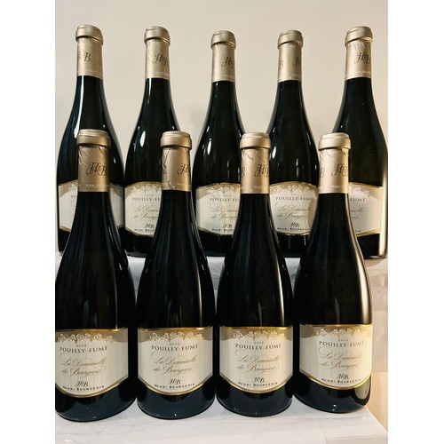 102 - 2012 Henri Bourgeois Pouilly-Fume La Demoiselle de Bourgeois x 9 bottles 750ml