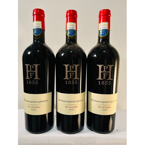 105 - 2009 Hermanuspietersfontein Die Arnoldus x 3 bottles 750ml