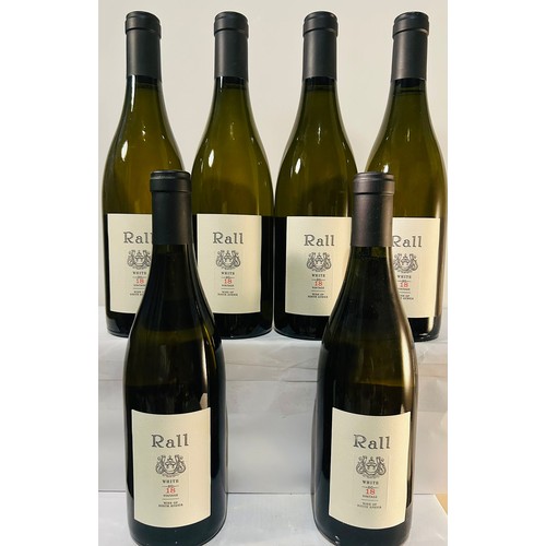 126 - 2018 Rall White x 6 bottles 750ml