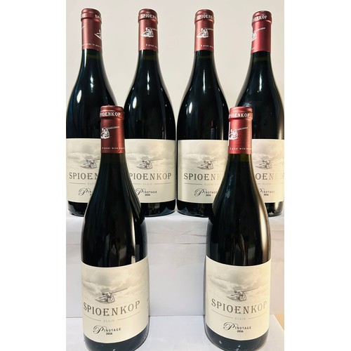 132 - 2016 Spioenkop Pinotage x 6 bottles 750ml