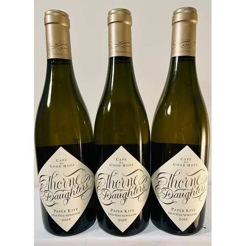 137 - 2018 Thorne & Daughters Paper Kite x 3 bottles 750ml