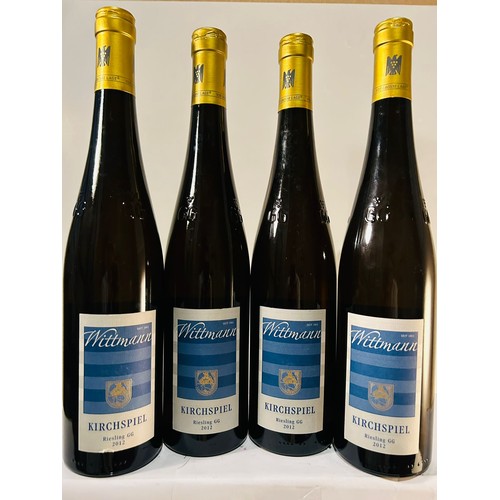 146 - 2012 Wittmann Kirchspiel Riesling GG Trocken x 4 bottles 750ml