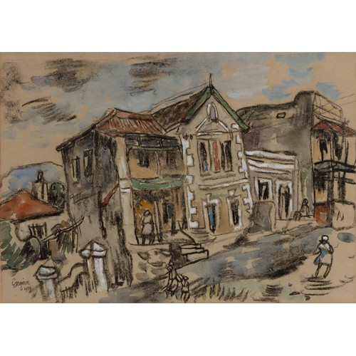 701 - Gregoire Boonzaier (South African 1909-2005) DISTRICT SIX