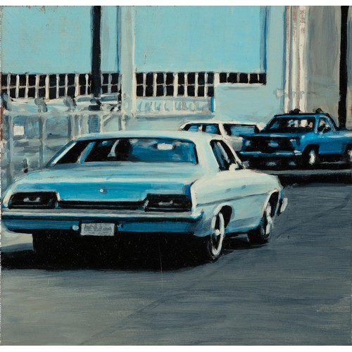 199 - Christopher Slack (South African 1970 - )BLUE CAR (working title)