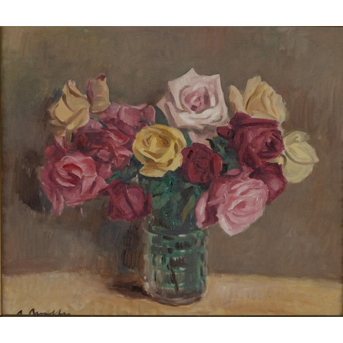 206 - Robert Broadley (South African 1908 - 1988) STILL LIFE WITH ROSES