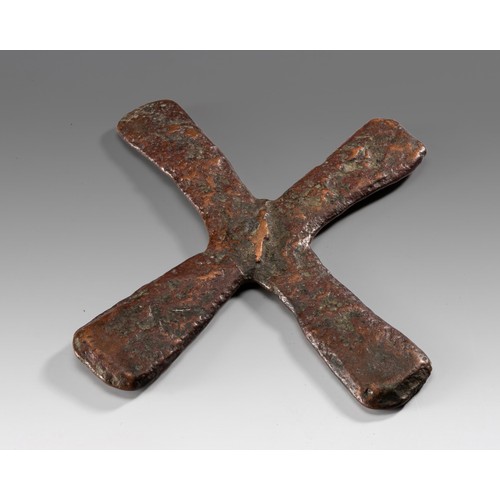 1408 - A COPPER KATANGA CURRENCY CROSS, DRC