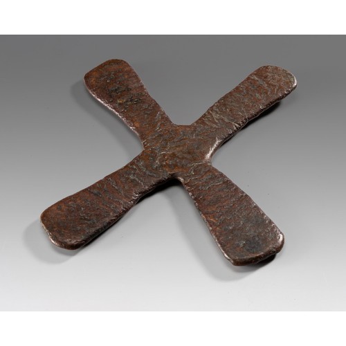 1408 - A COPPER KATANGA CURRENCY CROSS, DRC