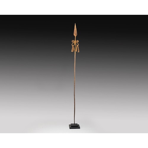 1416 - A LONG IRON STAFF, NIGERIA