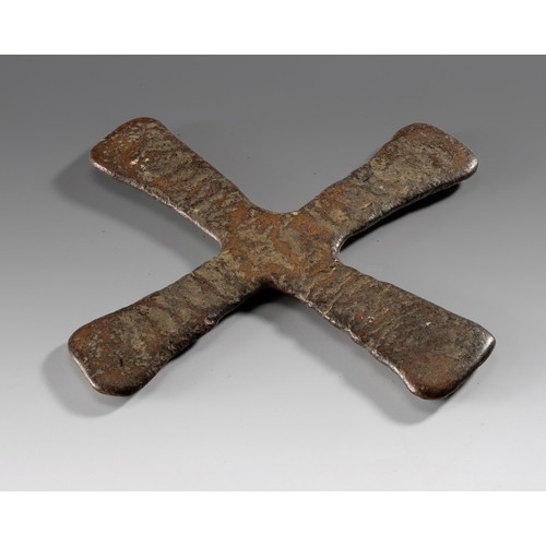 1419 - A COPPER KATANGA CURRENCY CROSS, DRC