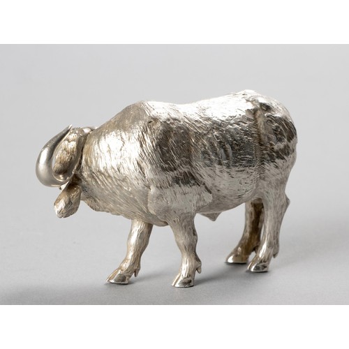 844 - A SILVER CAPE BUFFALO, PATRICK MAVROS