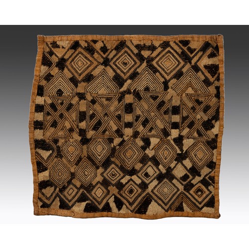 1471 - THREE KUBA CLOTHS, DRC