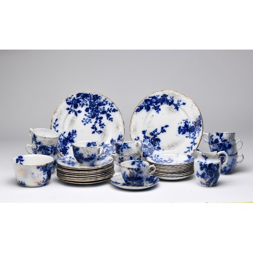 568 - A STAFFORDSHIRE TEASET