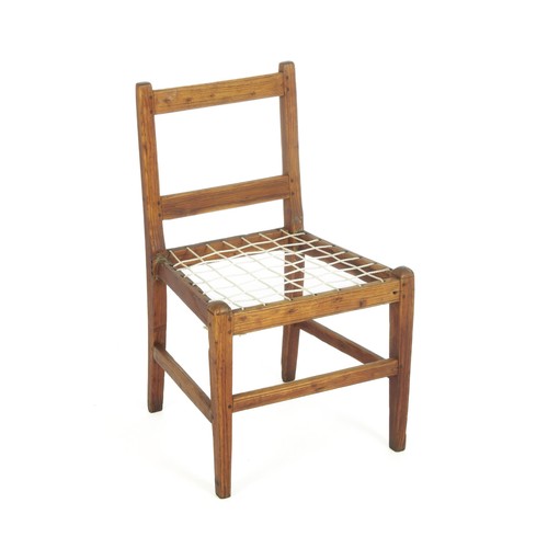 320 - A CAPE FRUITWOOD SIDE CHAIR