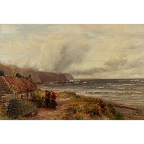 1090 - Charles Thomas Burt (British 1823 - 1902)BEACH LANDSCAPE, diptych