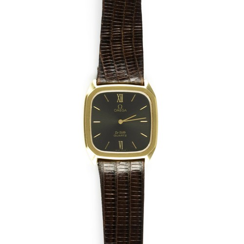 479 - A GENTLEMAN'S OMEGA DEVILLE QUARTZ WRISTWATCH