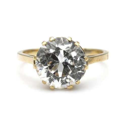 1448 - A CUBIC ZIRCONIA DRESS RING